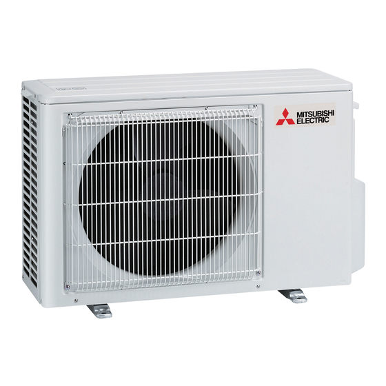 Mitsubishi Electric MXZ-2A30VA Installationsanleitung