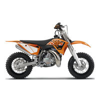 KTM 50 SX Mini 2016 Bedienungsanleitung