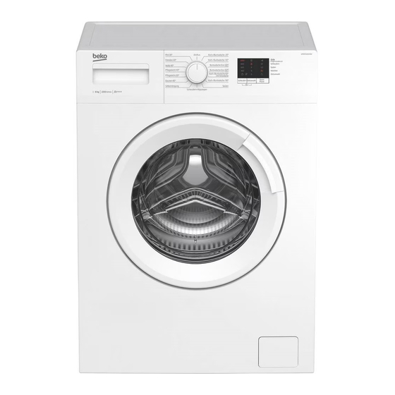 Beko 1-WMXM 61014 DW Bedienungsanleitung