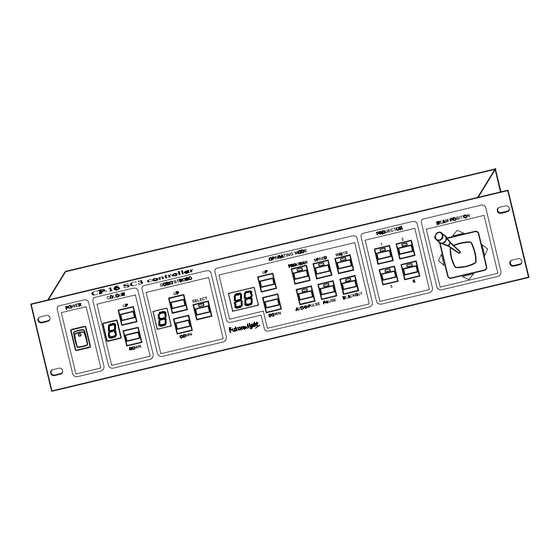 Futurelight CP-16 SC3 Controller Bedienungsanleitung