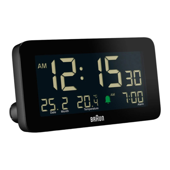 Braun BC10 Kurzanleitung