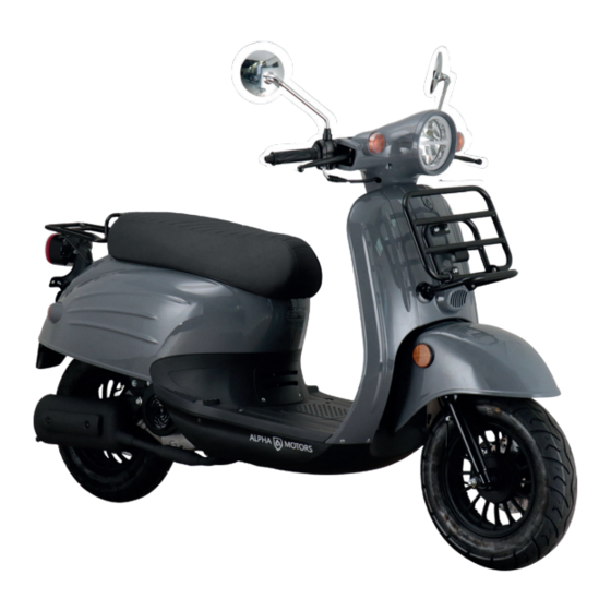 Alpha Motors Adria Bedienungsanleitung