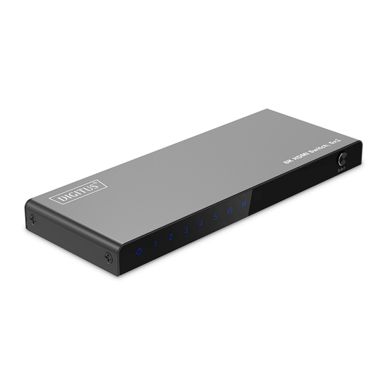 Digitus DS-55334 Kurzanleitung