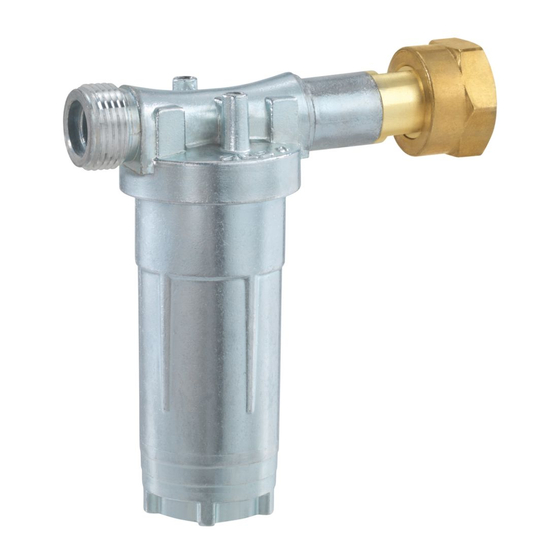 Truma Gasfilter Gebrauchsanweisung, Einbauanweisung