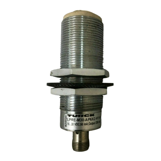 turck levelprox Handbuch