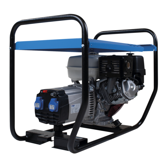 Mase Generators EA 60 RT Gebrauchsanweisung Und Wartungsvorschriften