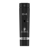 Behringer C-4 Bedienungsanleitung