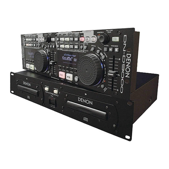 Denon DN-D9000 Bedienungsanleitung