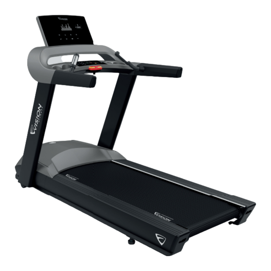 Vision Fitness T600 Bedienungsanleitung