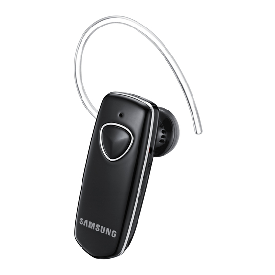 Samsung Mono & Stereo HM3500 Bedienungsanleitung