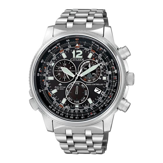 Citizen CB5860-86E Bedienungsanleitung