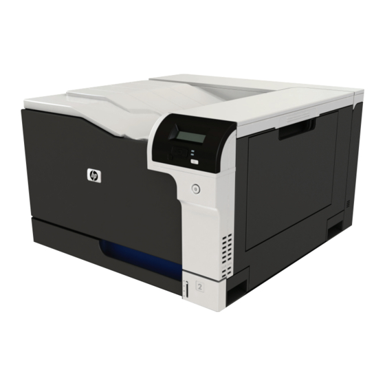 HP Color LaserJet CP5225 Series Benutzerhandbuch