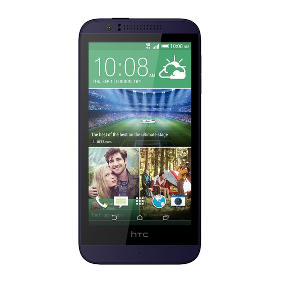 HTC Desire 510 Anleitung