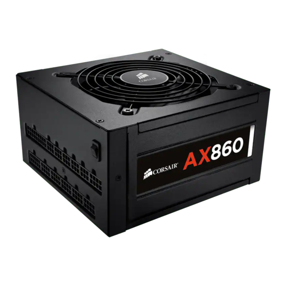 Corsair AX Serie Handbuch