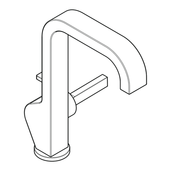 HANSGROHE AXOR Citterio serie Gebrauchsanleitung, Montageanleitung