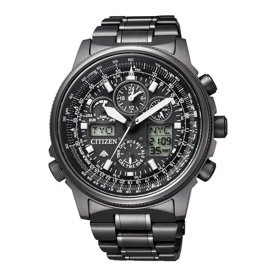 Citizen U680 Kurze Anweisungen