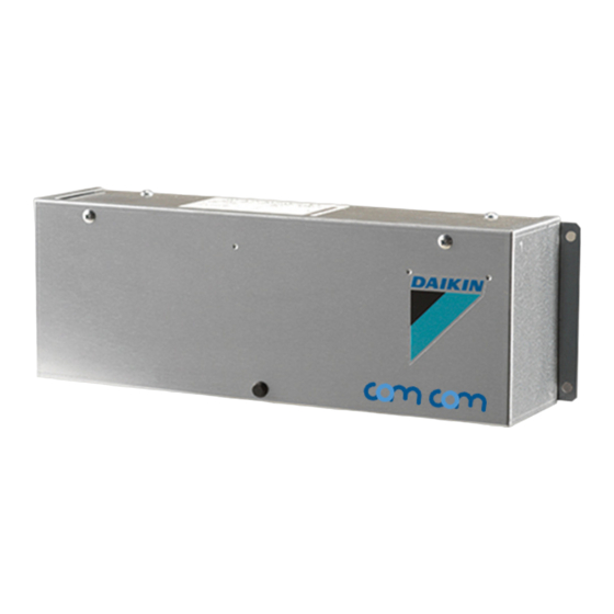 Daikin EKMBDXB7V1 Installationsanleitung
