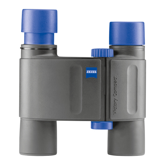 Zeiss VICTORY 8x20 T COMPACT Gebrauchshinweise