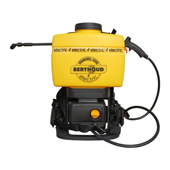 Berthoud Vermorel 3000 Electric Bedienungsanleitung