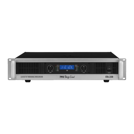 IMG STAGELINE STA-250 Handbücher