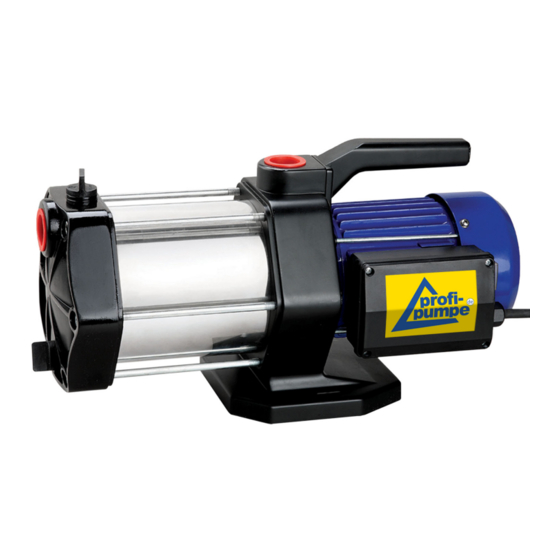 profi-pumpe INNO-TEC Serie Bedienungsanleitung
