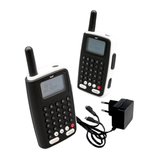 Buki Walkie Talkie messenger Bedienungsanleitung