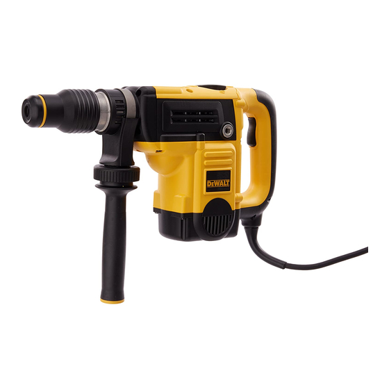 DeWalt D25501 Bedienungsanleitung