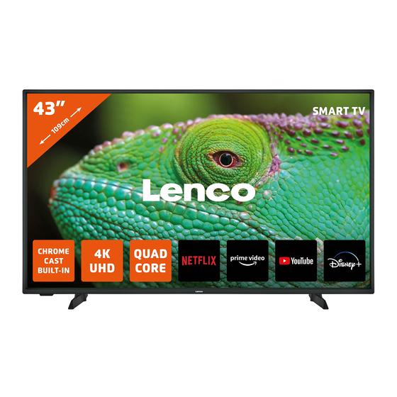 LENCO LED-4353BK Bedienungsanleitung