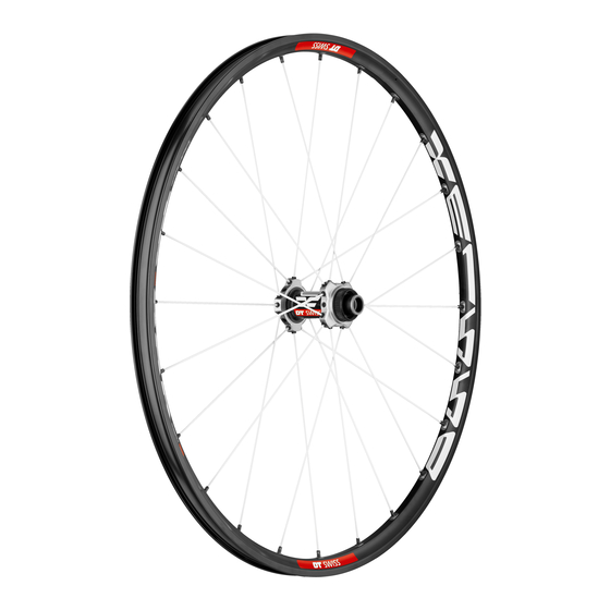 DT SWISS Tricon MTB Serviceanleitung