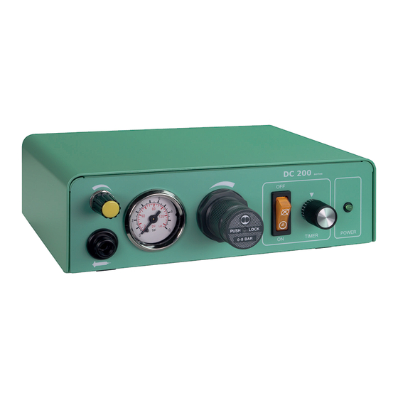 Vieweg DC 200 Serie Bedienungsanleitung
