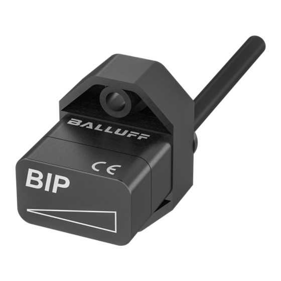 Balluff BIP AD0-F007-01-EP 507 Serie Betriebsanleitung