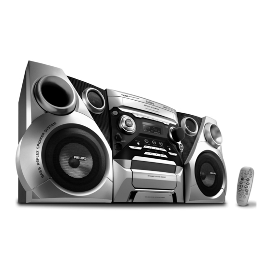 Philips FWM352 Schnellstartanleitung