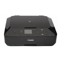 Canon PIXMA MG5450 serie Inbetriebnahme