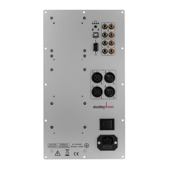 Strassacker AMP-2500 Bedienungsanleitung