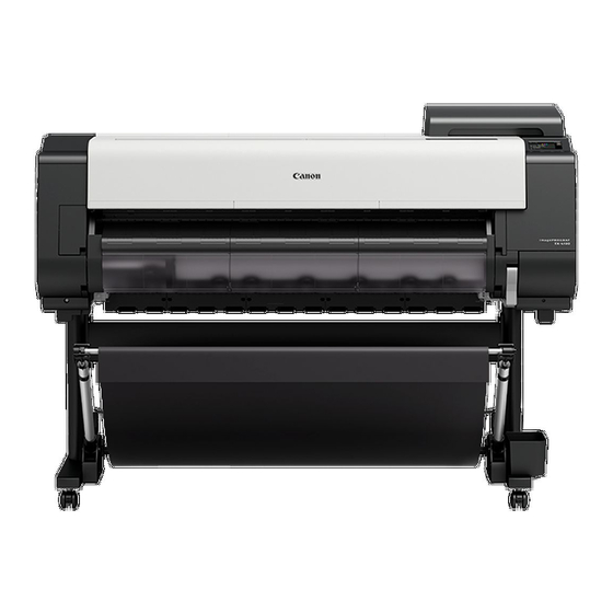 Canon imagePROGRAF TX-4100 Kurzanleitung