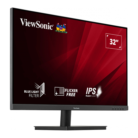 ViewSonic VA3209-mh Bedienungsanleitung