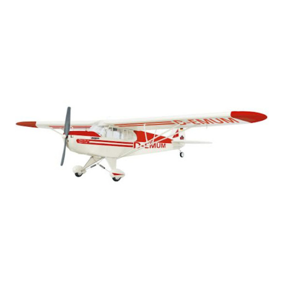 Jamara Piper PA-18 Super Cup Gebrauchsanleitung