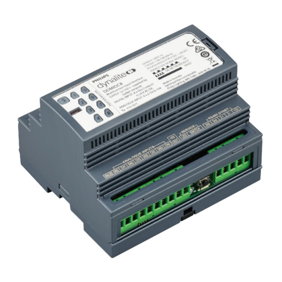 Philips dynalite DDMIDC8 Installationsanweisungen