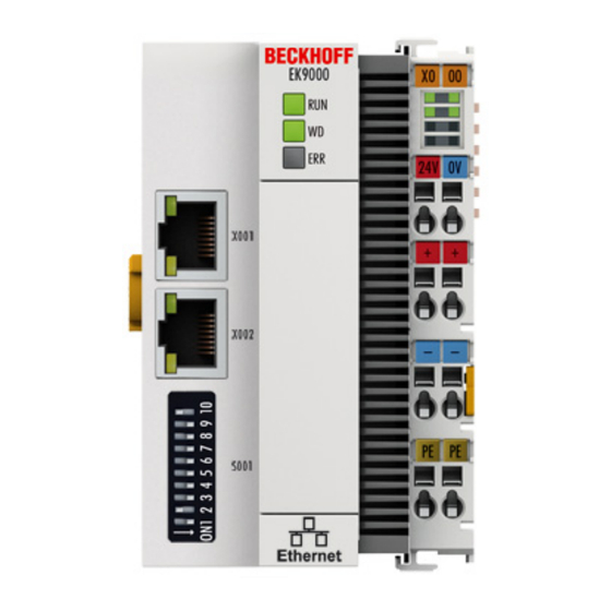 Beckhoff EK9000 Dokumentation