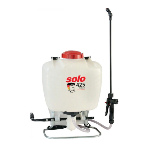 Solo 425 Classic Originalbetriebsanleitung
