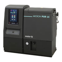 Meler MICRON+ PUR LC Betriebsanleitung
