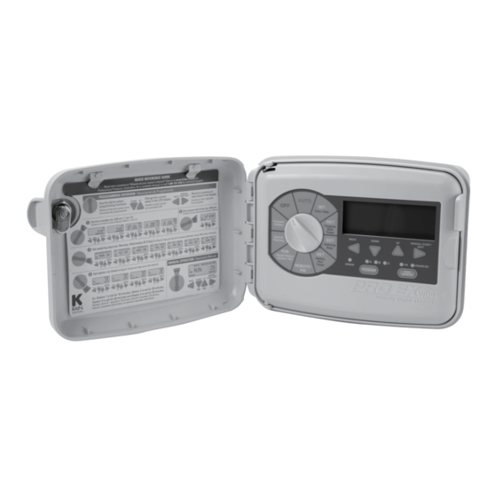 K-Rain PRO EX 2.0 Installations- Und Bedienungsanleitung