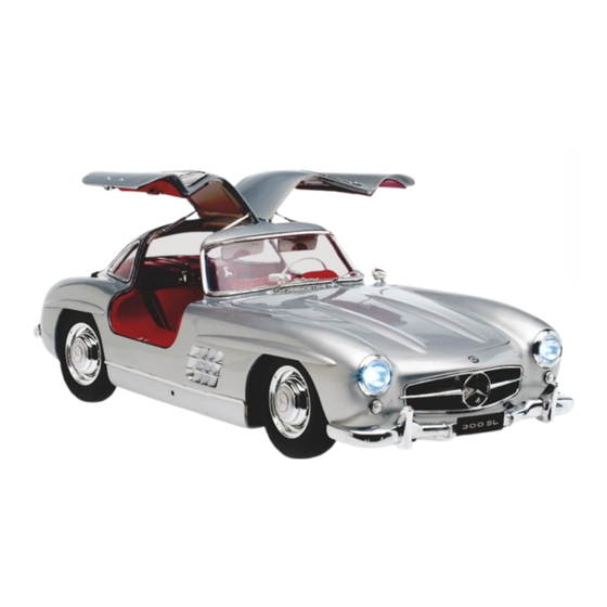 Agora Models MERCEDES-BENZ 300 SL GULLWING 1955 Bauanleitungen