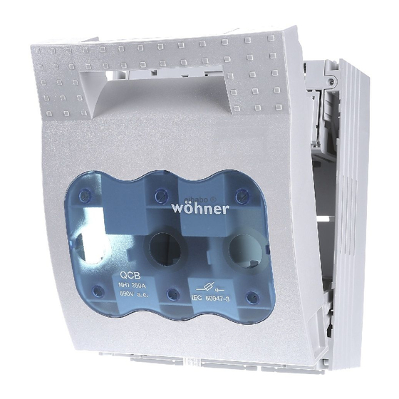 wohner NH1 Montageanleitung