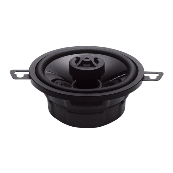 Rockford Fosgate PUNCH P1 Full Range Einbau Und Betrieb