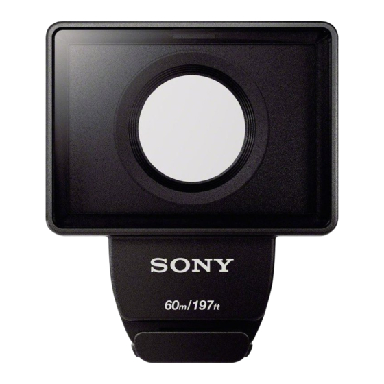 Sony AKA-DDX1 Bedienungsanleitung
