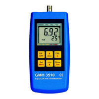 GREISINGER GMH 3510 Bedienungsanleitung