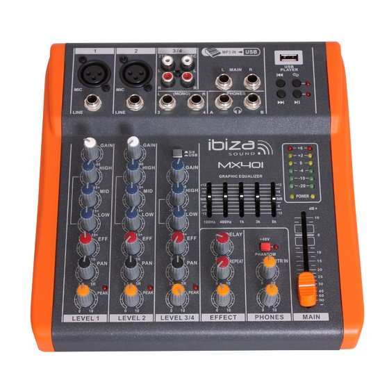 Ibiza sound MX401 Bedienungsanleitung