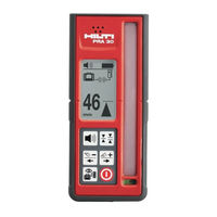 Hilti PRA 30 Bedienungsanleitung