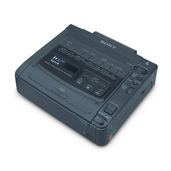 Sony GV-D200E Handbücher
